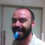 Dr Doube with LMA in situ